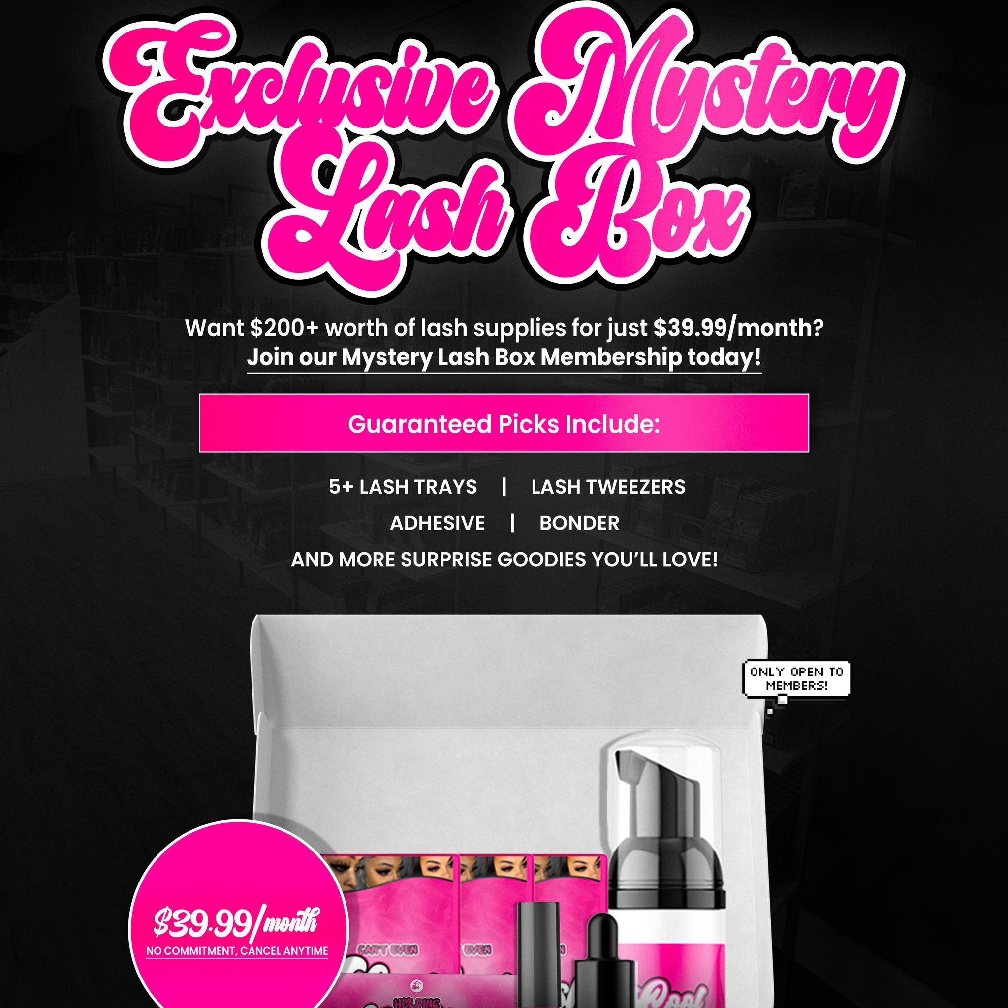Exclusive Mystery Lash Box Membership