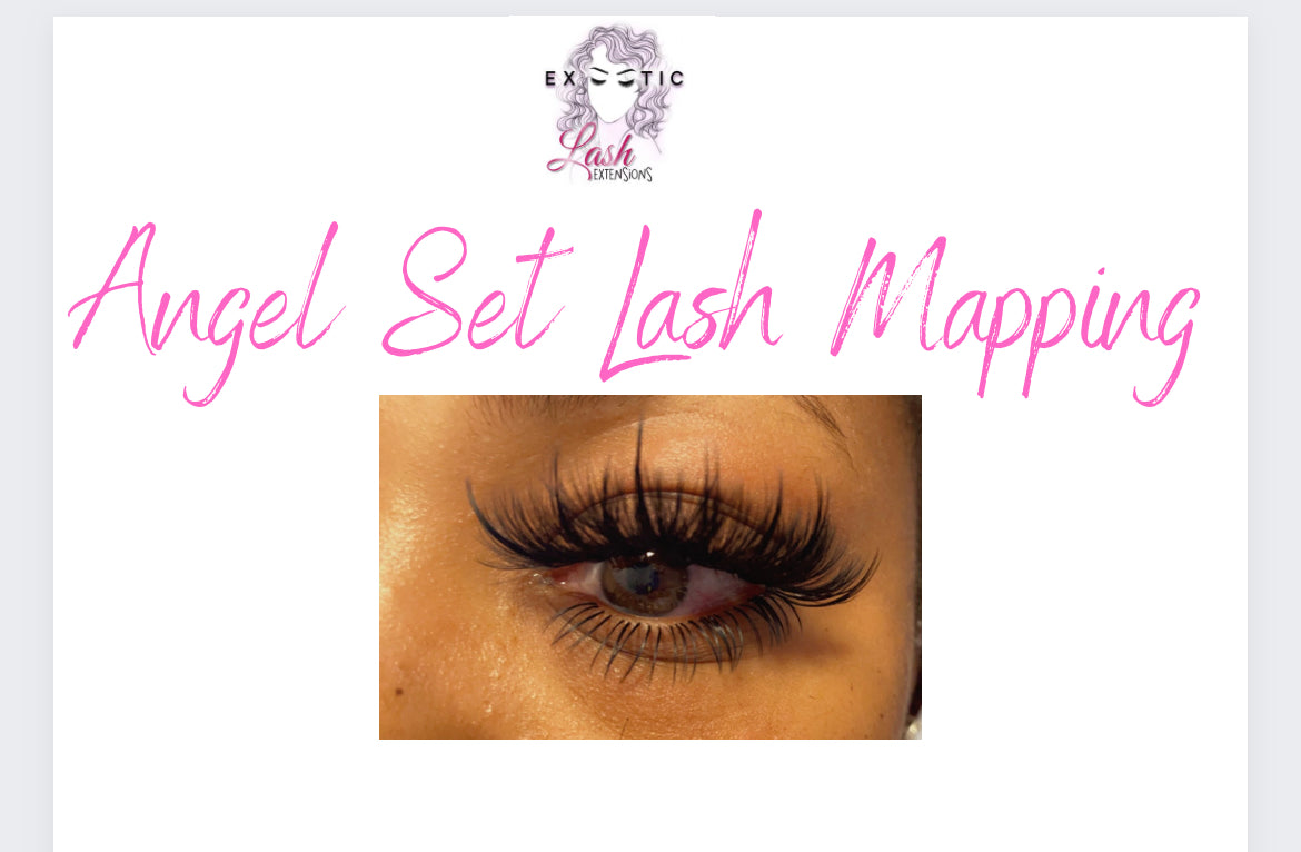 Angel Set Lash Mapping (Wispy)